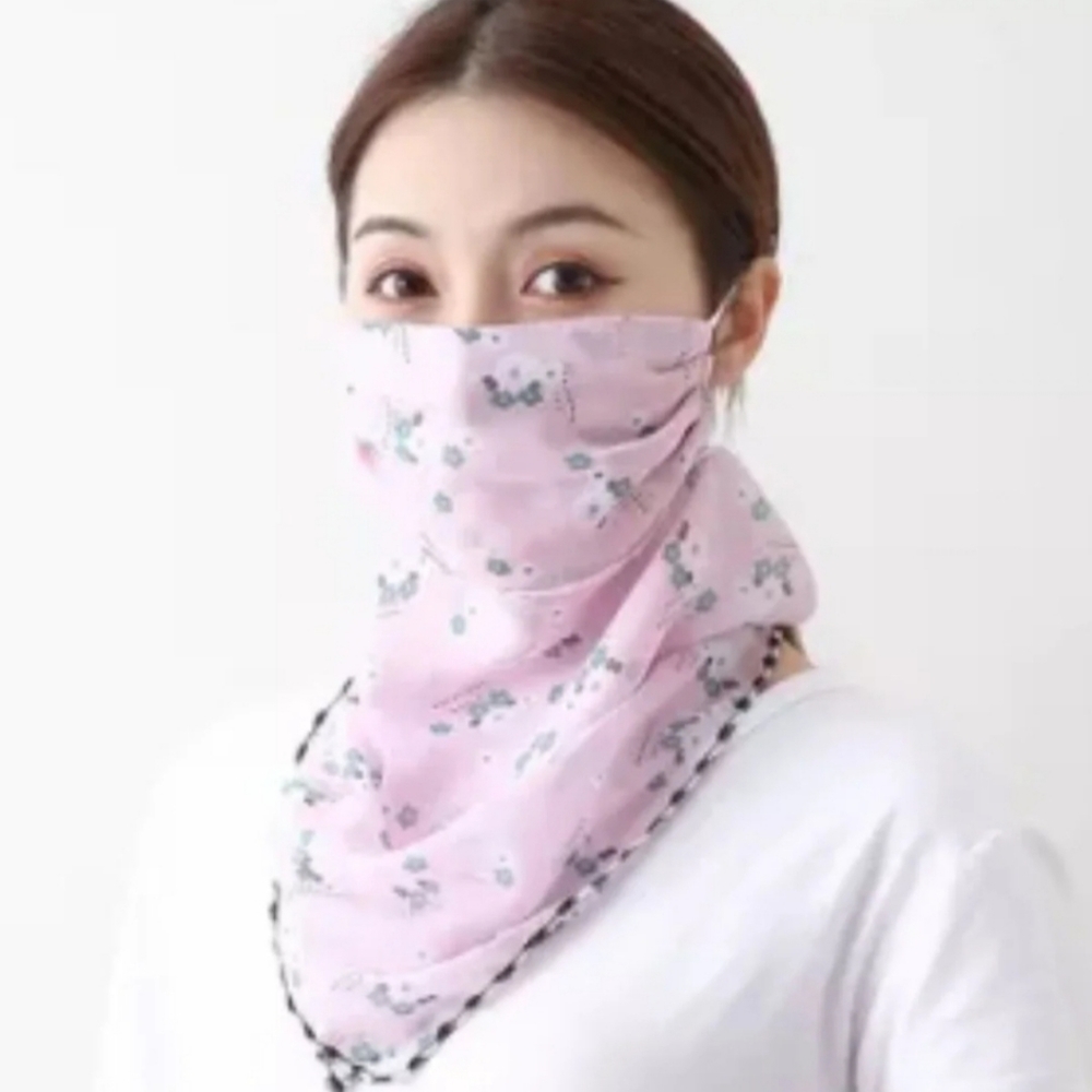 Scarf Chiffon Floral